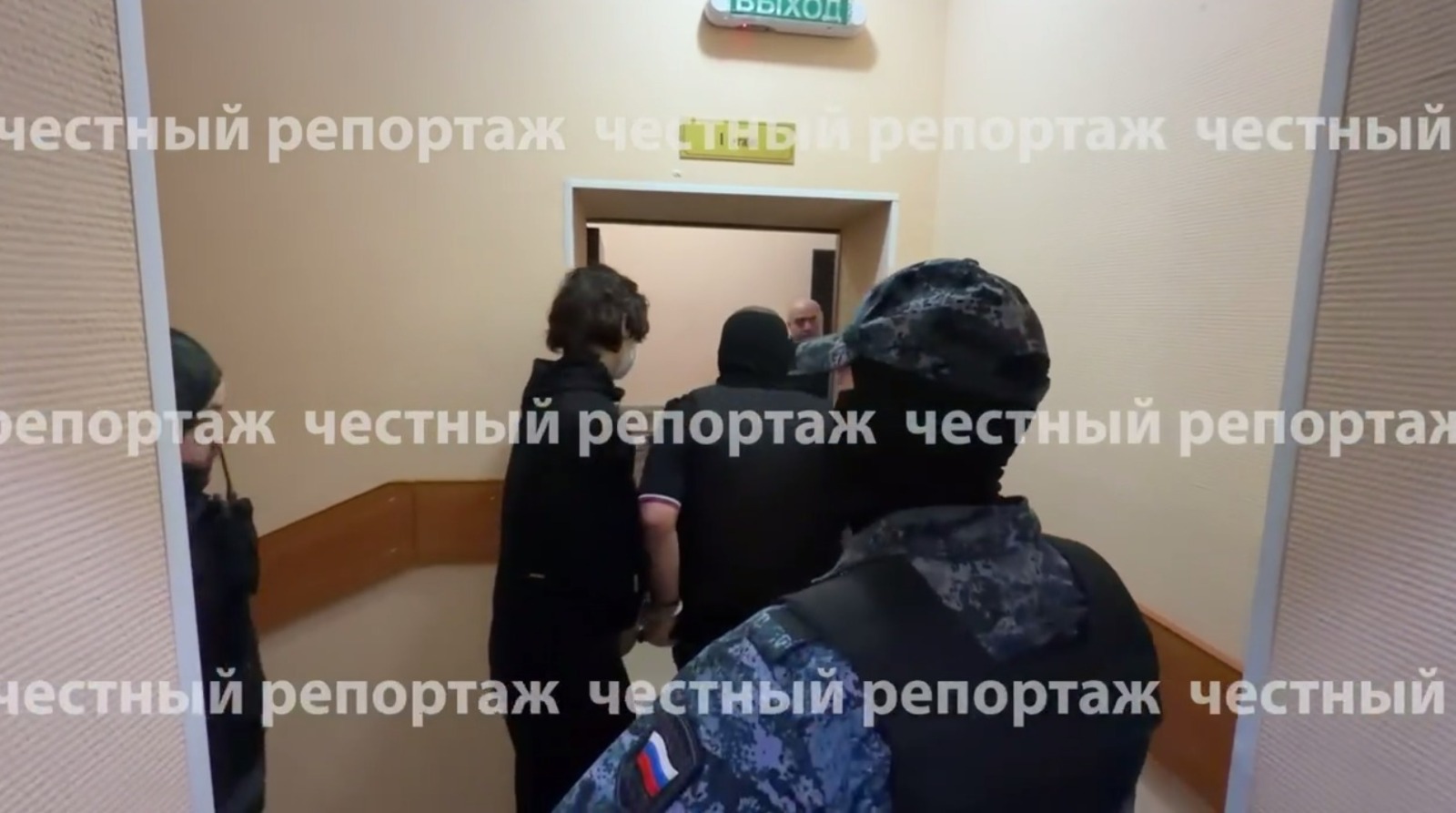 телеграм-канал «Честный репортаж», скриншот видео. Telegram.