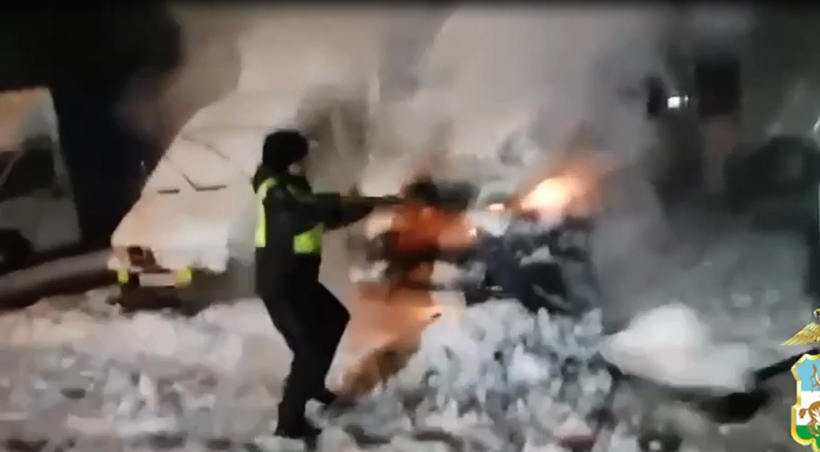 Teiegram МВД по РБ, скриншот видео.