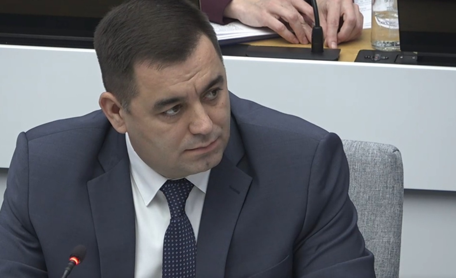 скриншот видео. трансляция оперативного совещания правительства РБ.