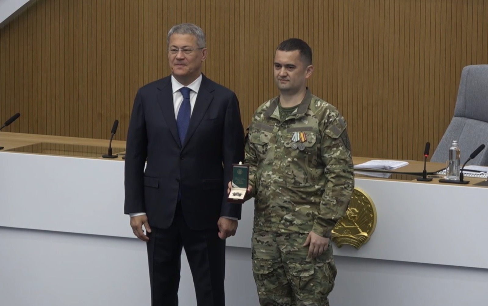 скриншот видеотрансляции.