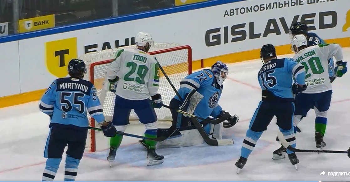 скриншот видео матча.