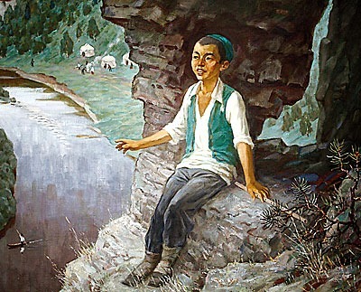 предоставлено автором. Башкирский мальчик. Картина Г.В.Шуршина.