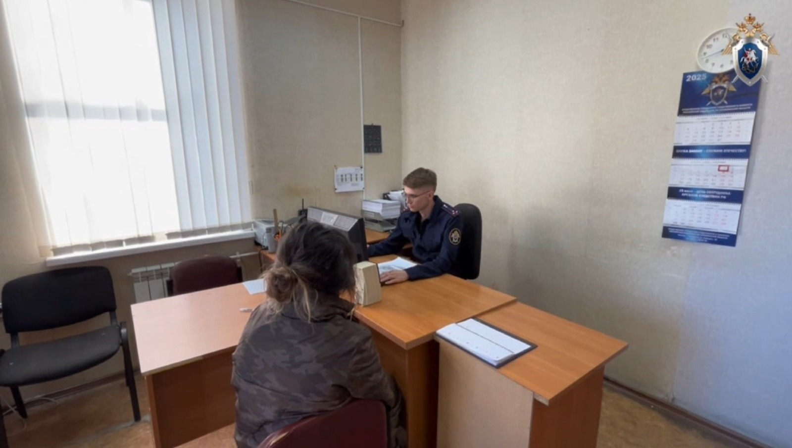 скриншот видео.   телеграм-канал «Челябинский следком».