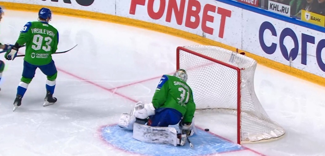 скриншот видео матча.