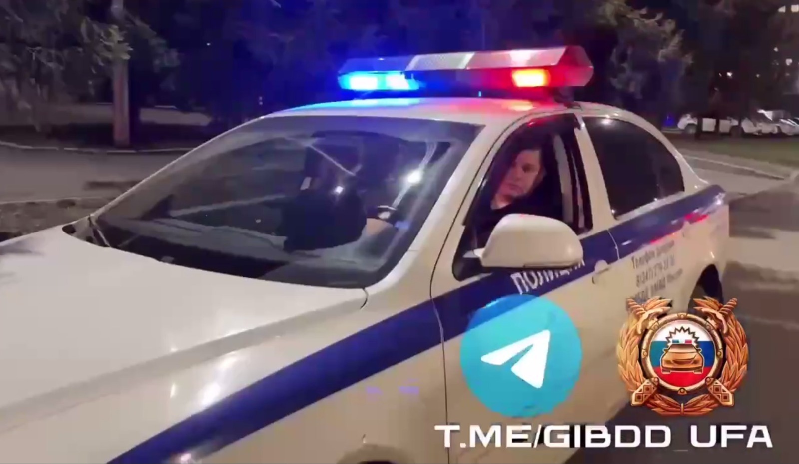 Госавтоинспекция РБ, скриншот видео. Telegram.