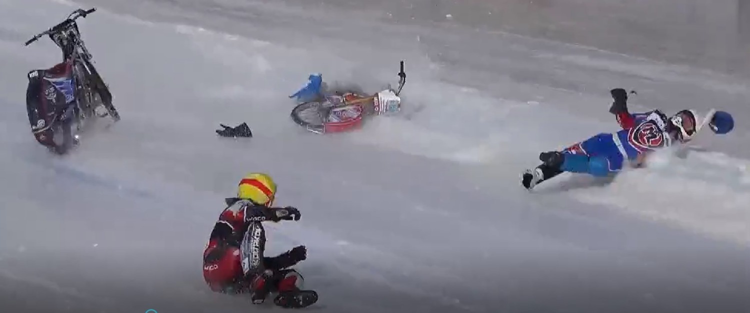 Телеграм-канал «Российский спидвей», скриншот видео.