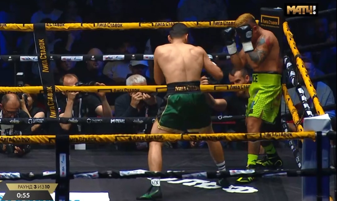 скриншот видео «Ночи чемпионов» на МатчТВ.