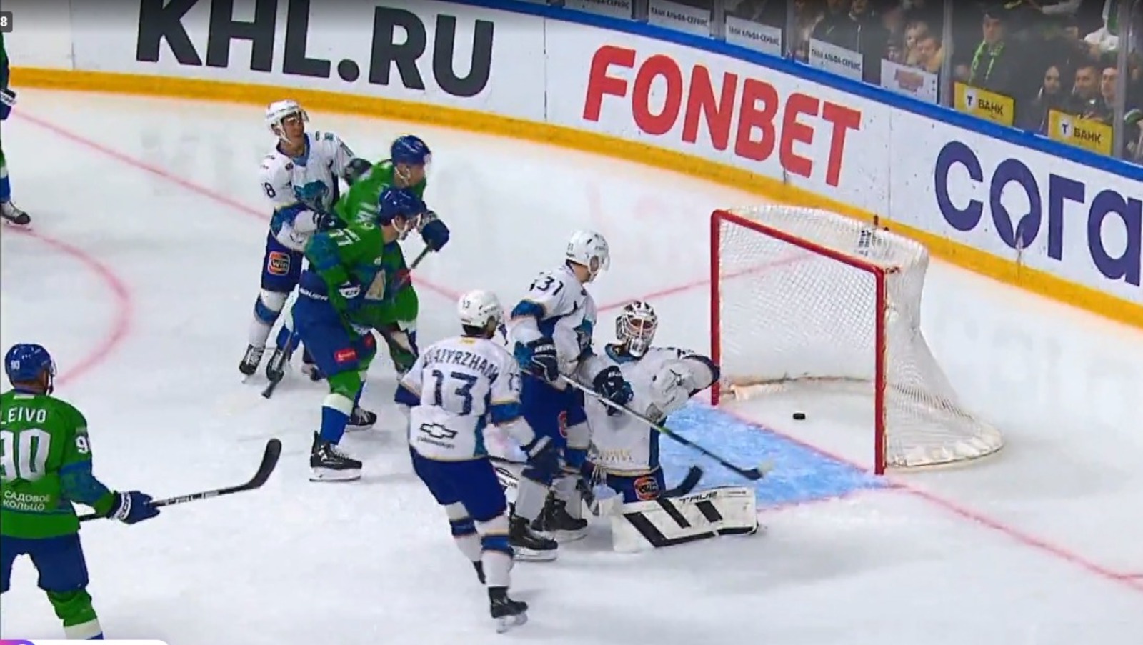 скриншот видео матча.