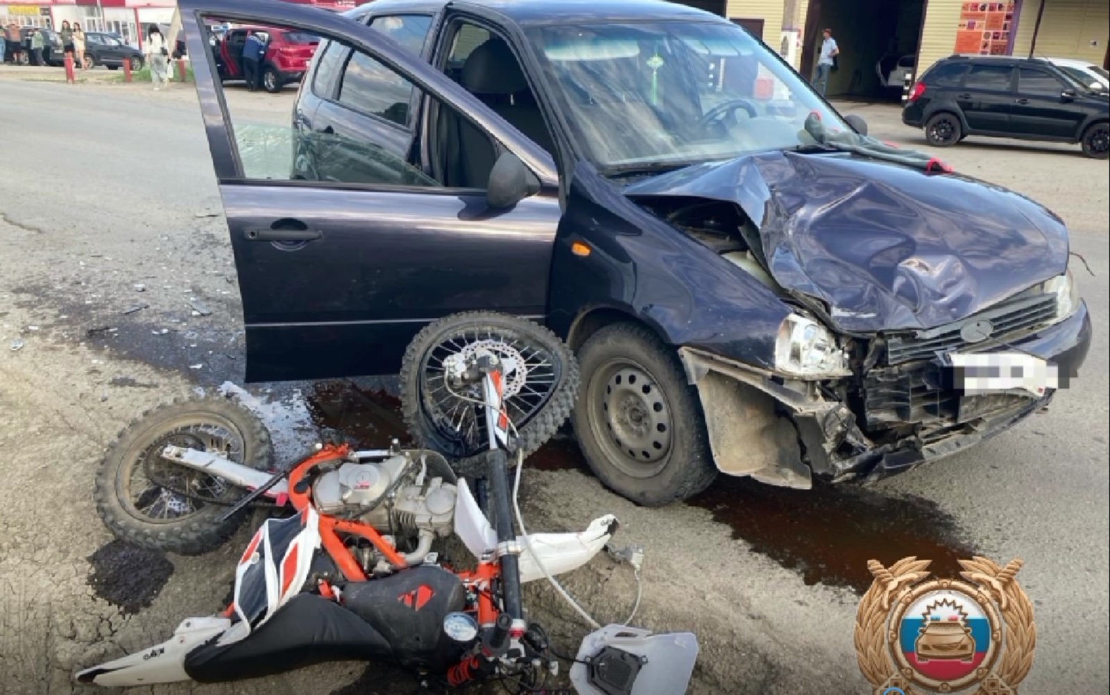 скриншот видео ГАИ РБ.