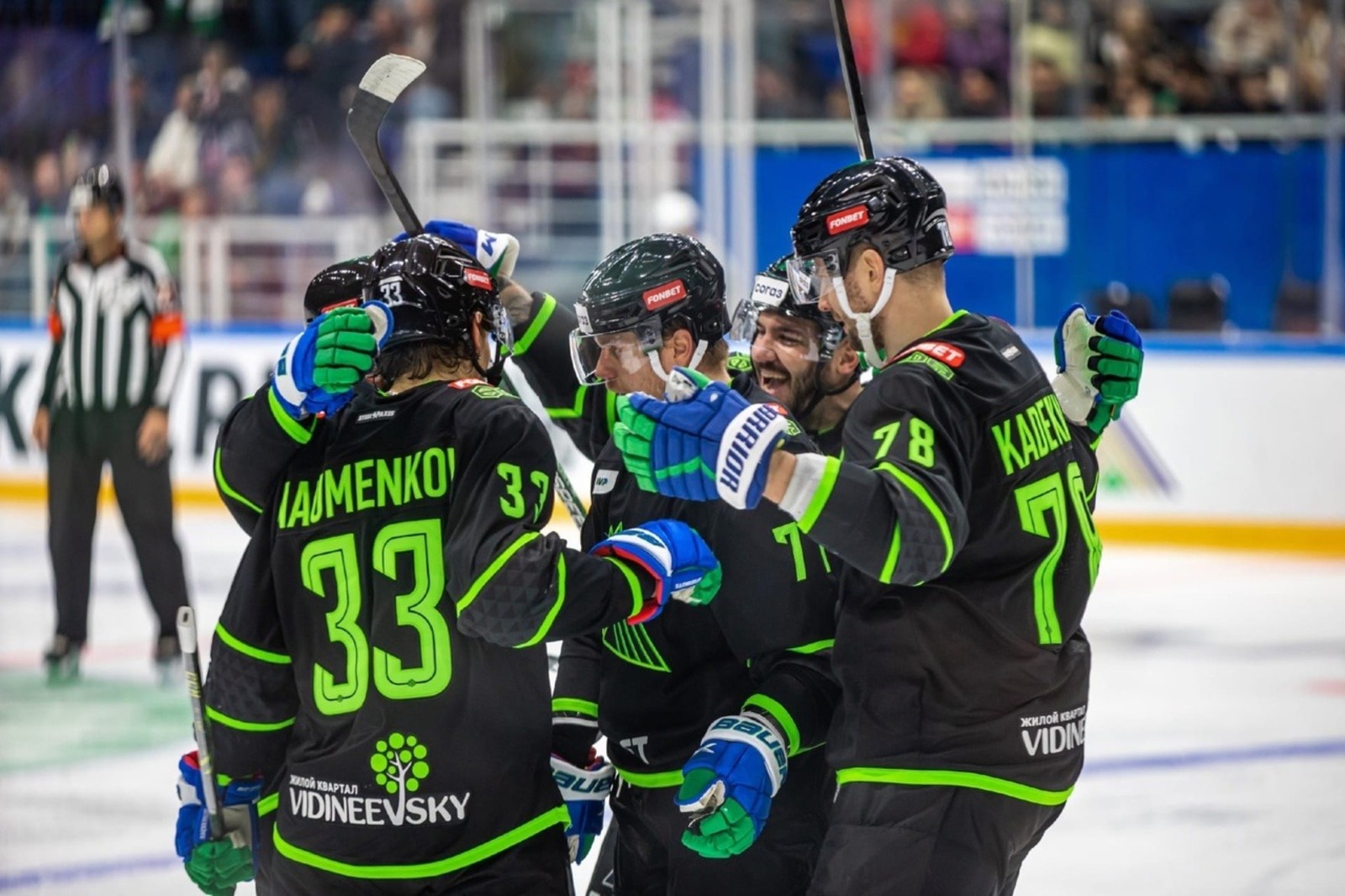 Vk,  страница ХК «Салават Юлаев».