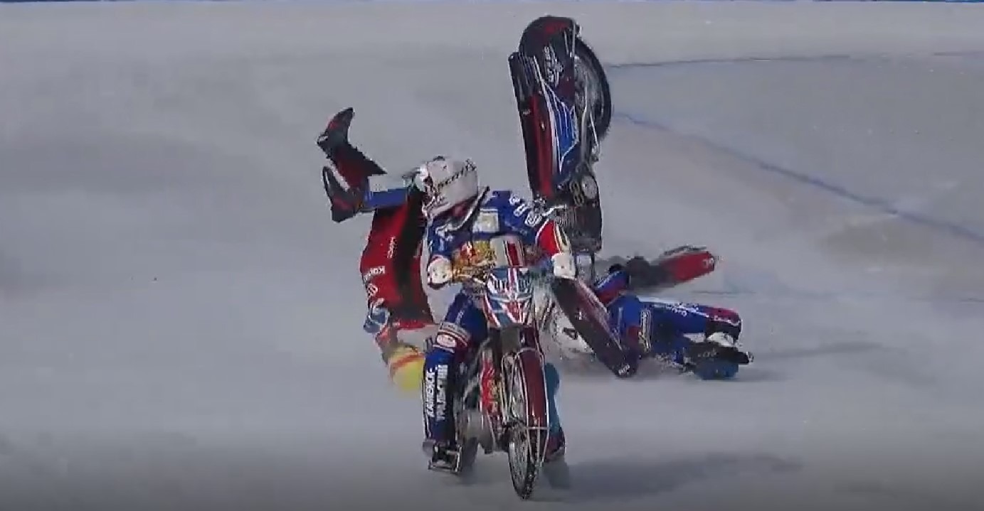 Телеграм-канал «Российский спидвей», скриншот видео.