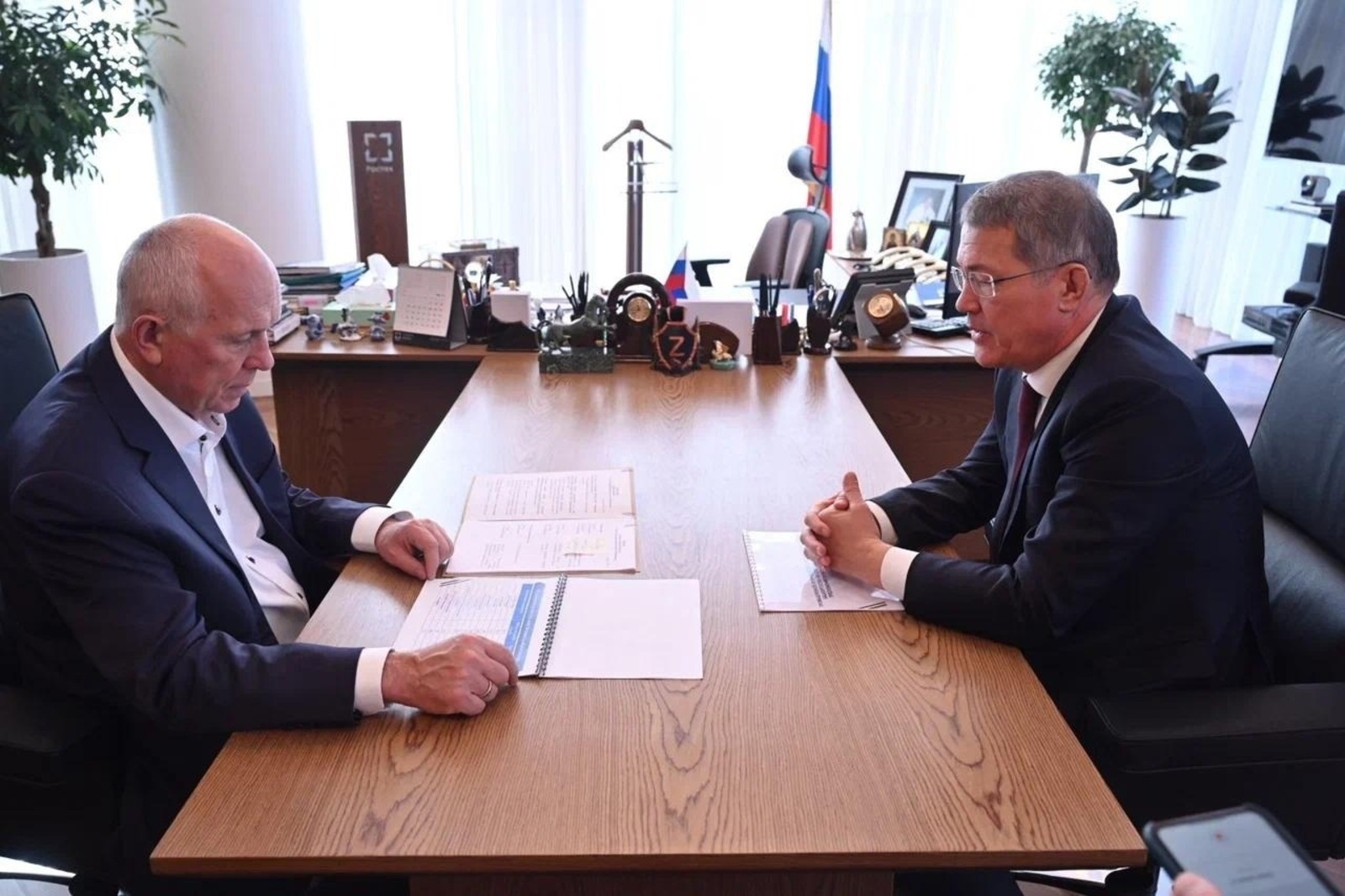 c личной страницы Радия Хабирова в соцсети.