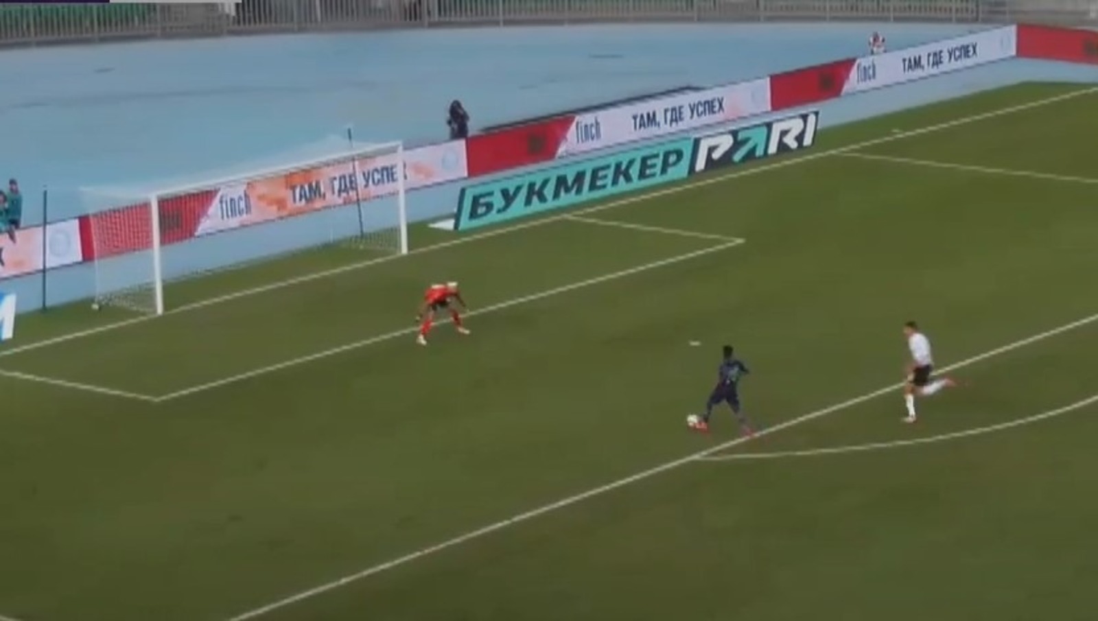 скриншот видео со страницы ФК "Уфа" в соцсетях.