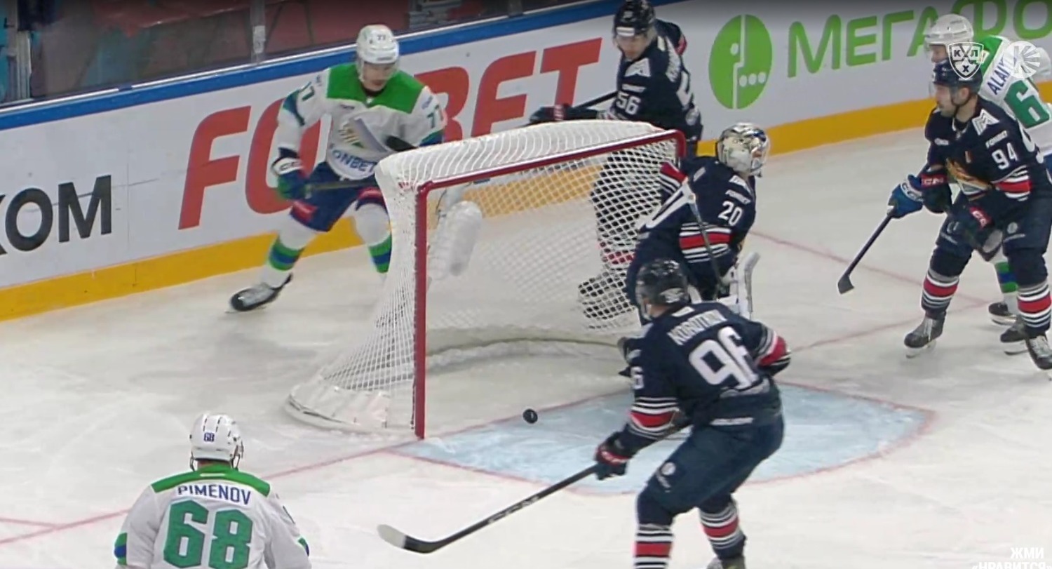 скриншот видео матча.