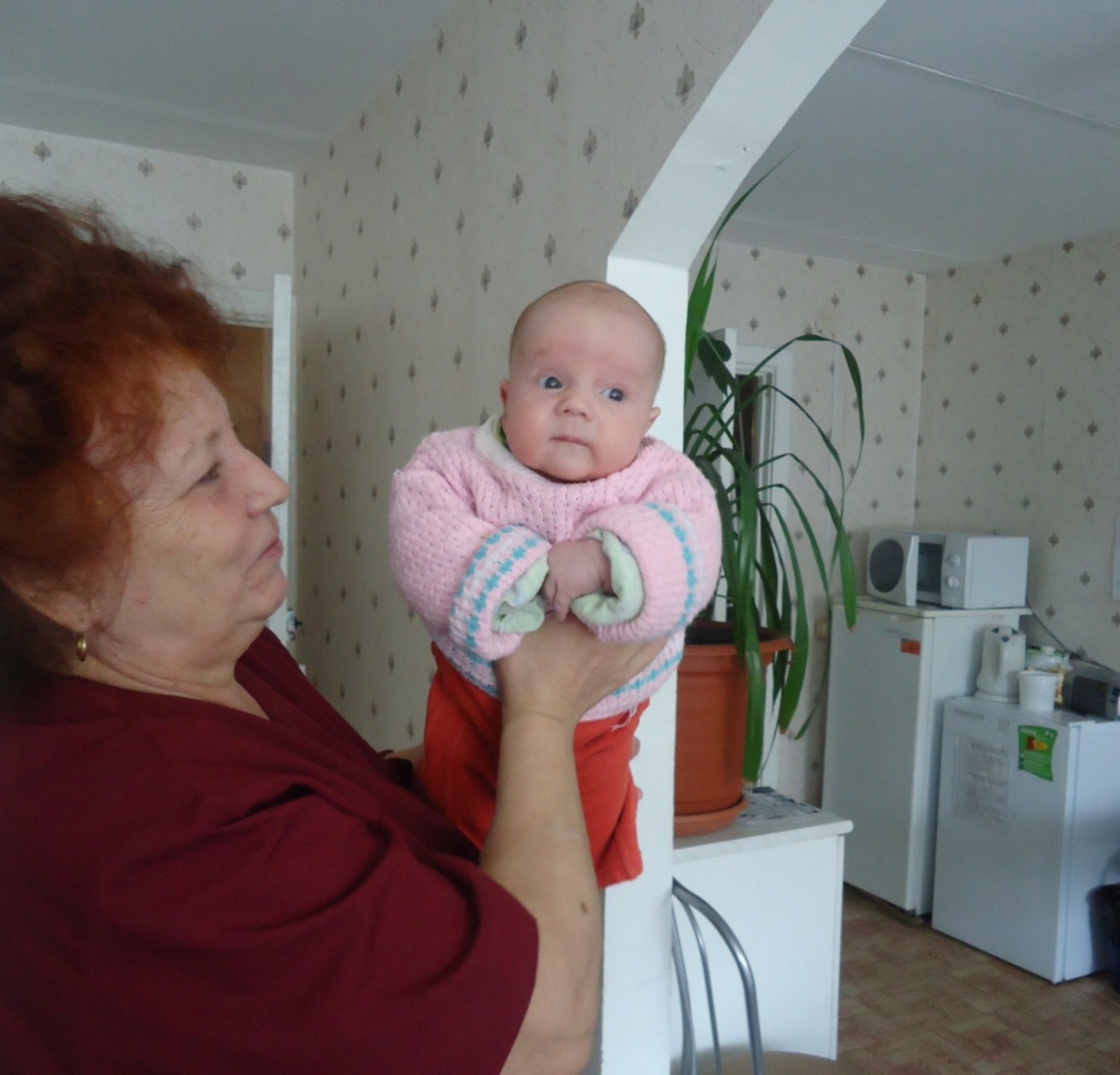 На фото автора маленький Илюша.