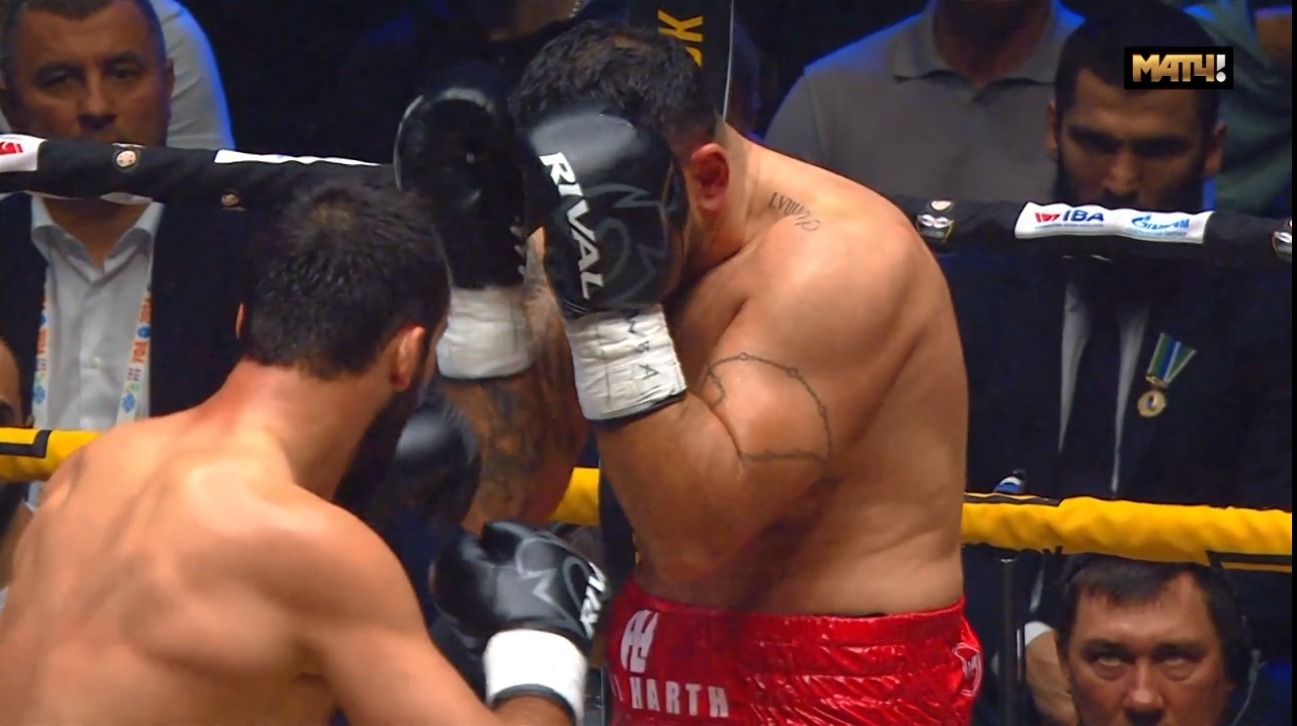 скриншот видео «Ночи чемпионов» на МатчТВ.