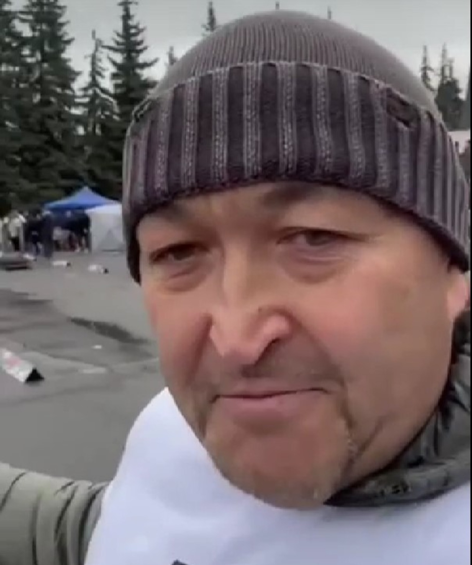 скриншот видео c личной страницы Радия Хабирова в соцсети. скриншот видео c личной страницы Радия Хабирова в соцсети.