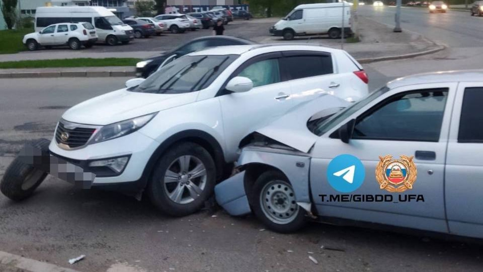 Telegram, официальная страница УГАИ по РБ, скриншот видео.