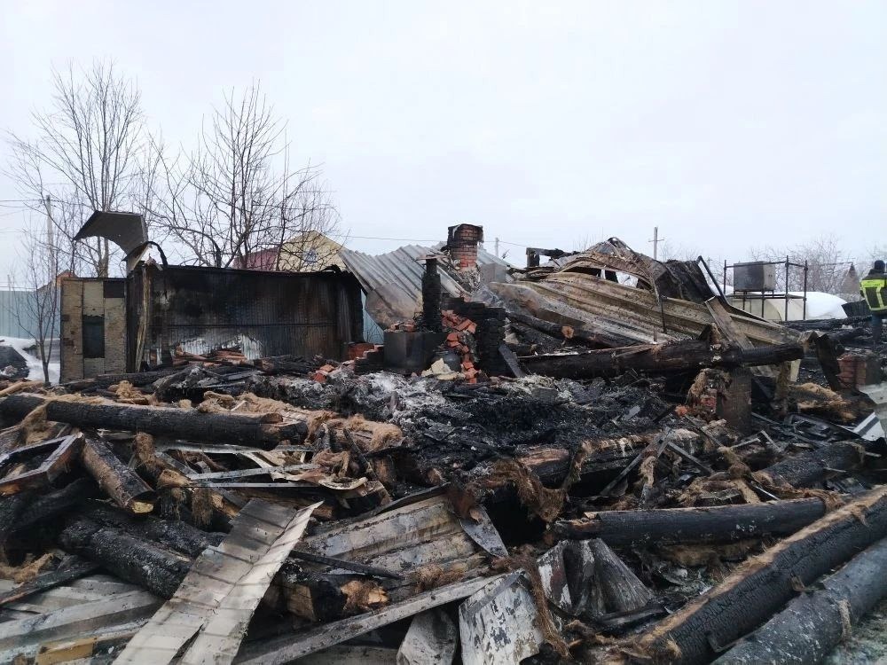 В Башкирии в огне погибли три человека