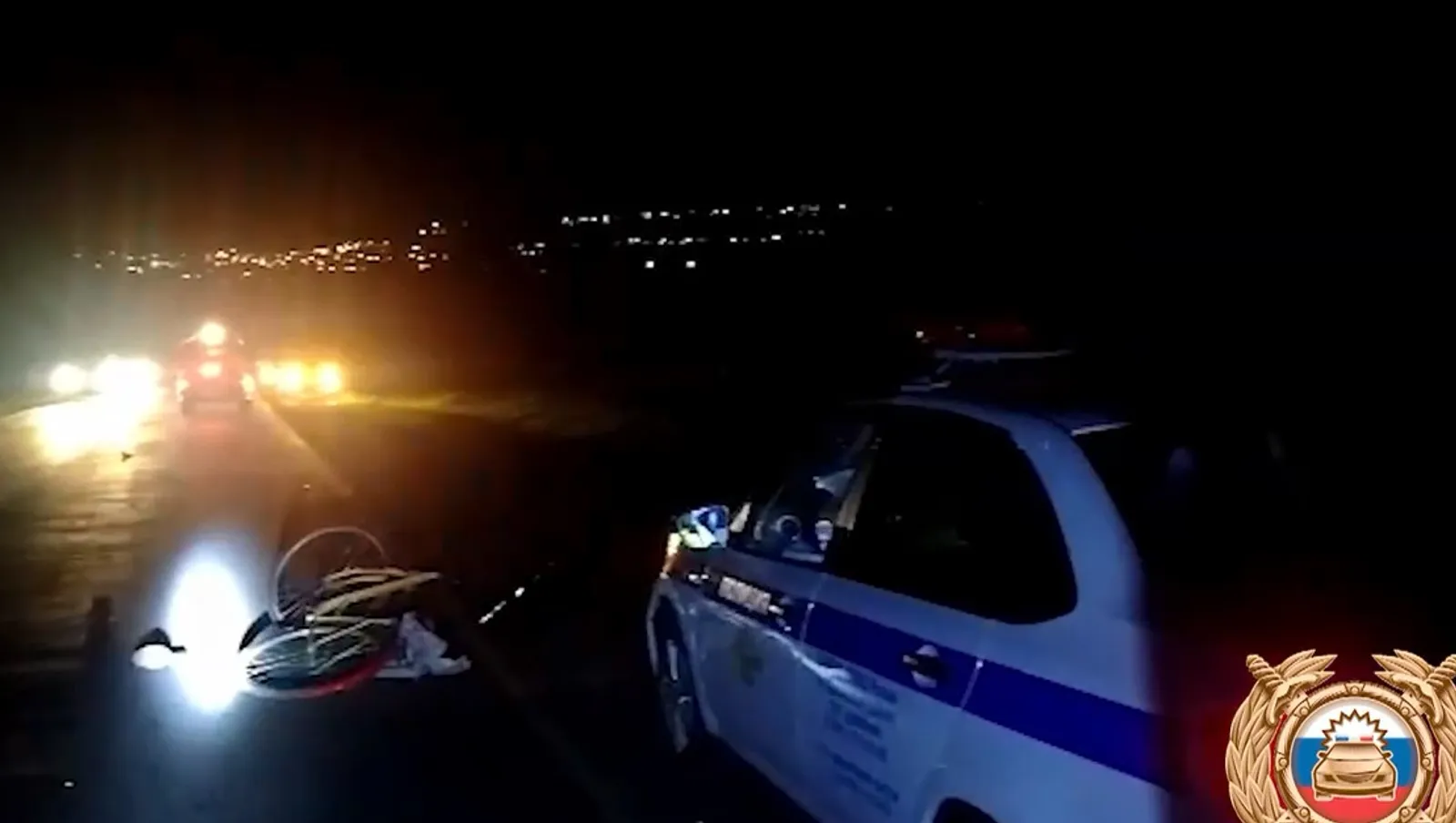 скриншот видео,Teiegram Госавтоинспекции Башкортостана.