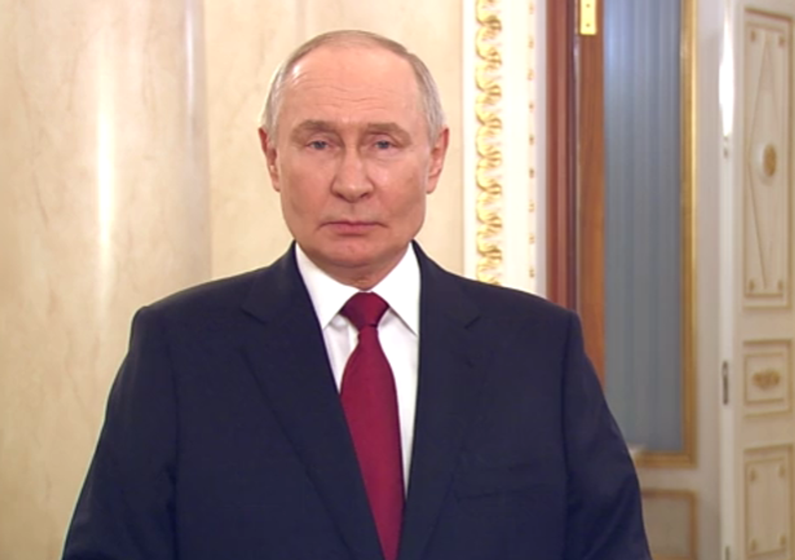 скриншот видео.  kremlin.ru.