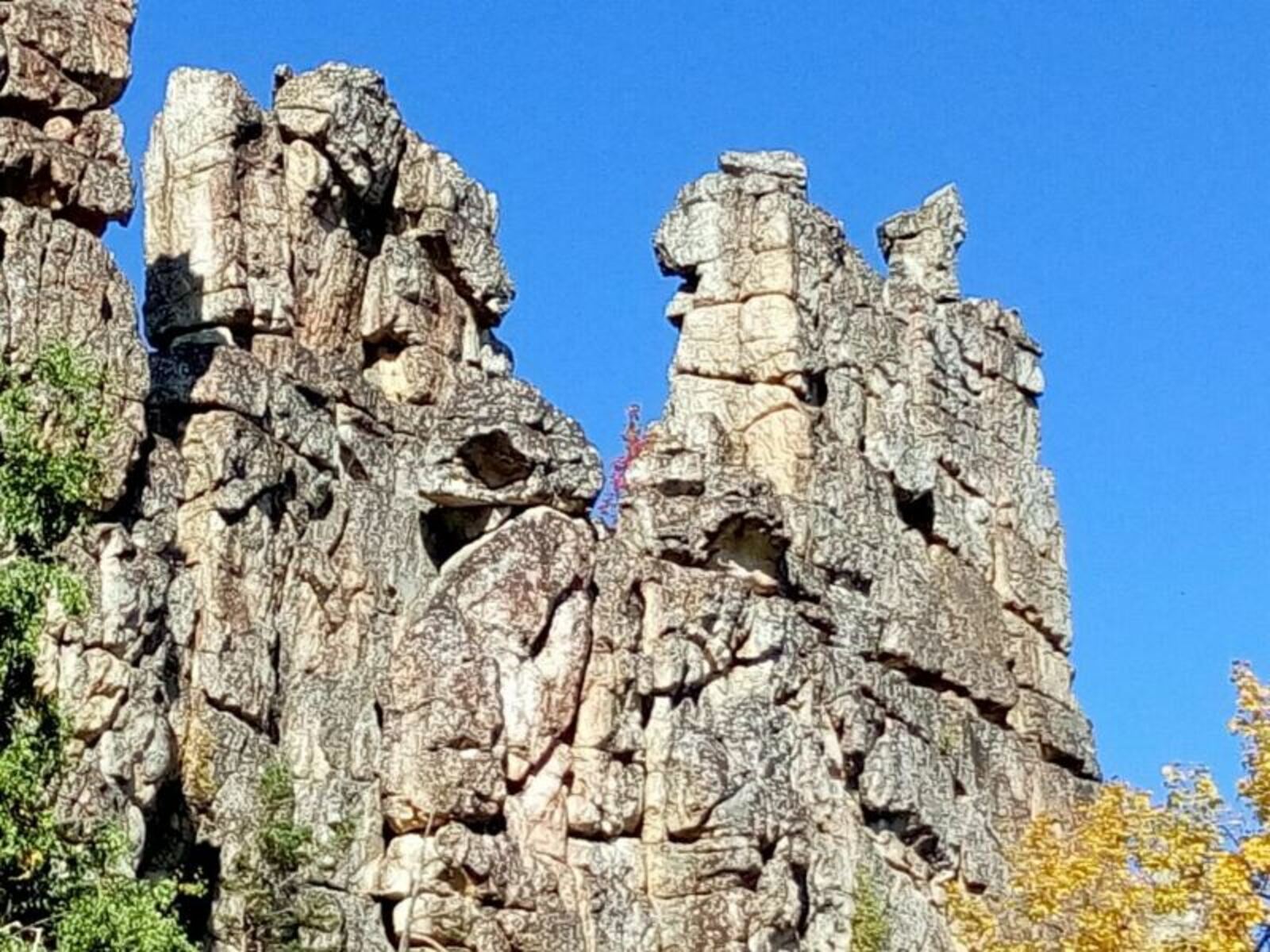 Хребет Инзерских зубчаток. Фото предоставлено Руфиной Шагаповой.