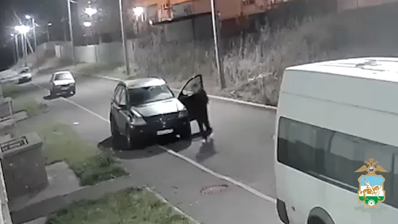 скриншот видео. МВД по РБ.