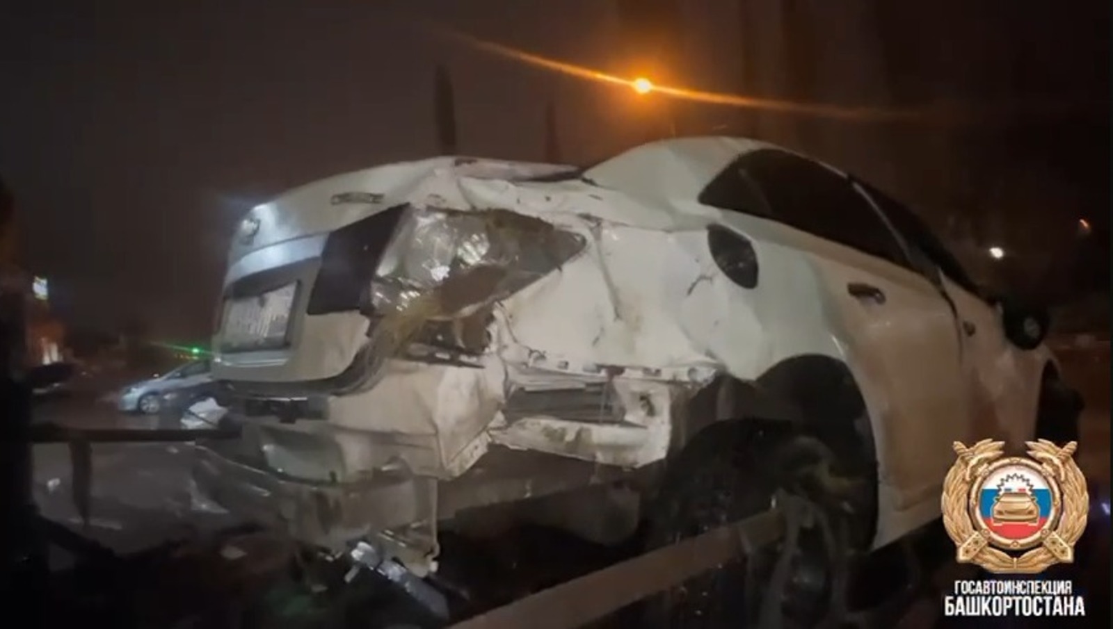 скриншот видео. ТГ-канал Госавтоинспекции РБ.