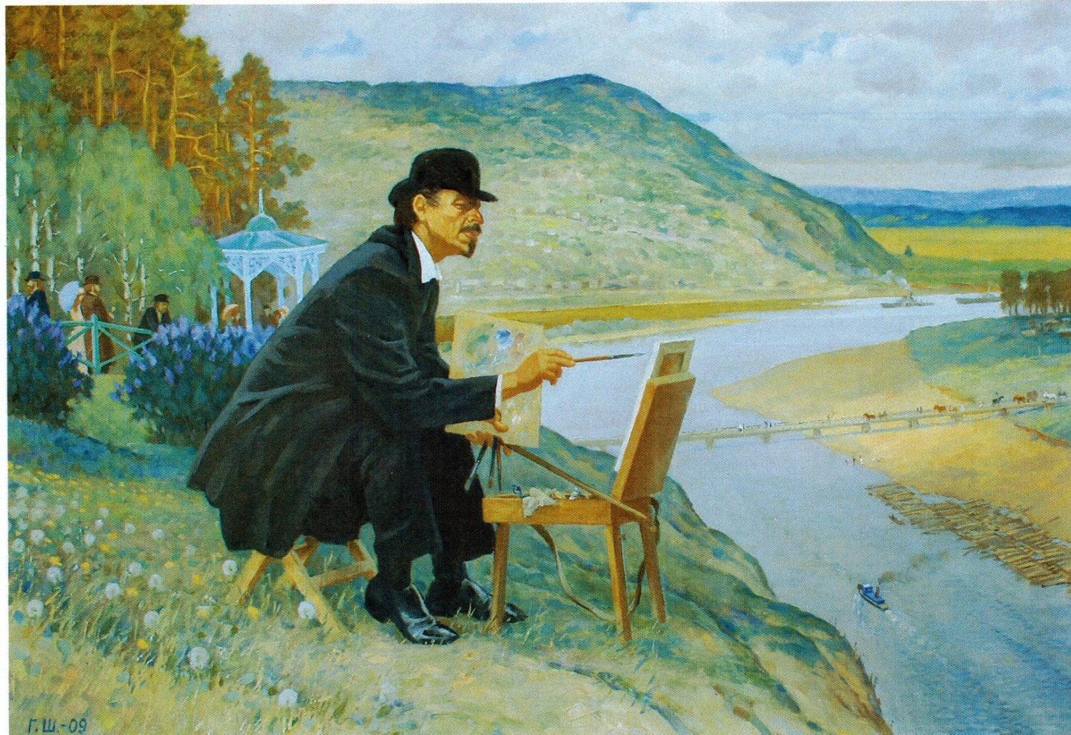 предоставлено автором. Нестеров. Картина Г.В.Шуршина.