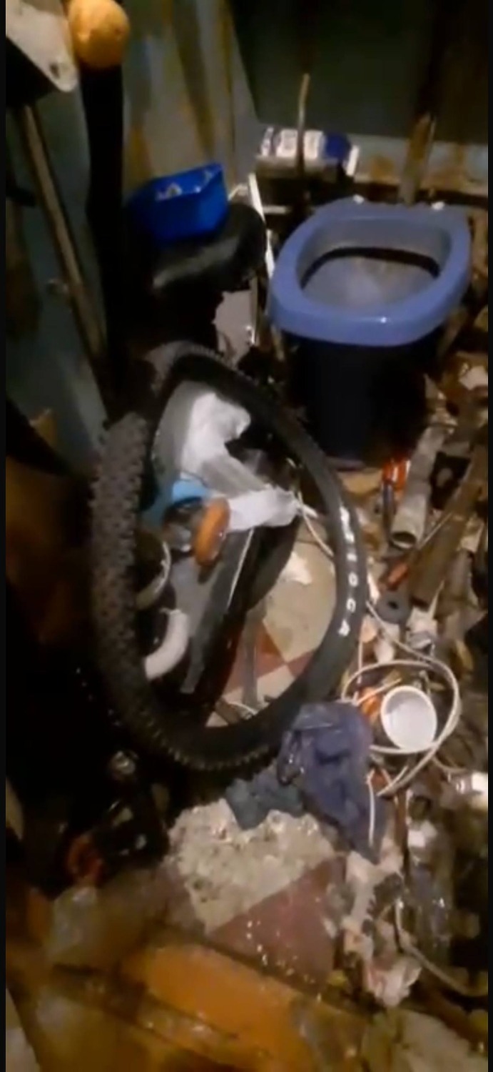 скриншот видео. предоставлено жильцами дома.