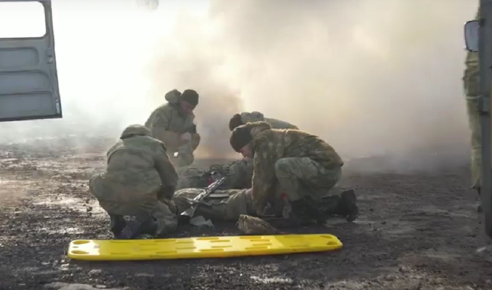 скриншот видео. c личной страницы Радия Хабирова в соцсети.