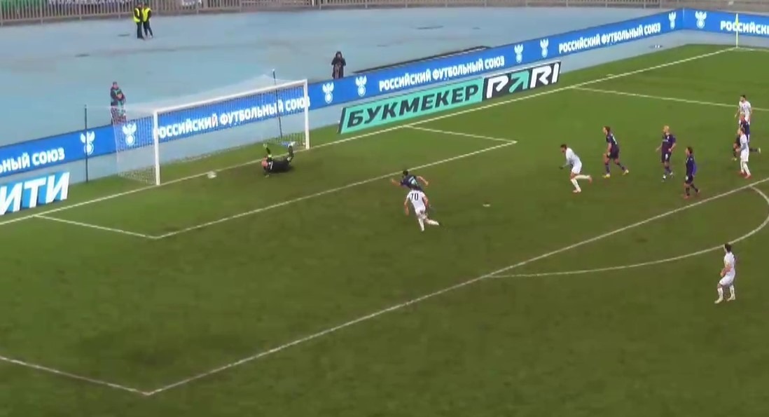 скриншот видео матча. скриншот видео матча.