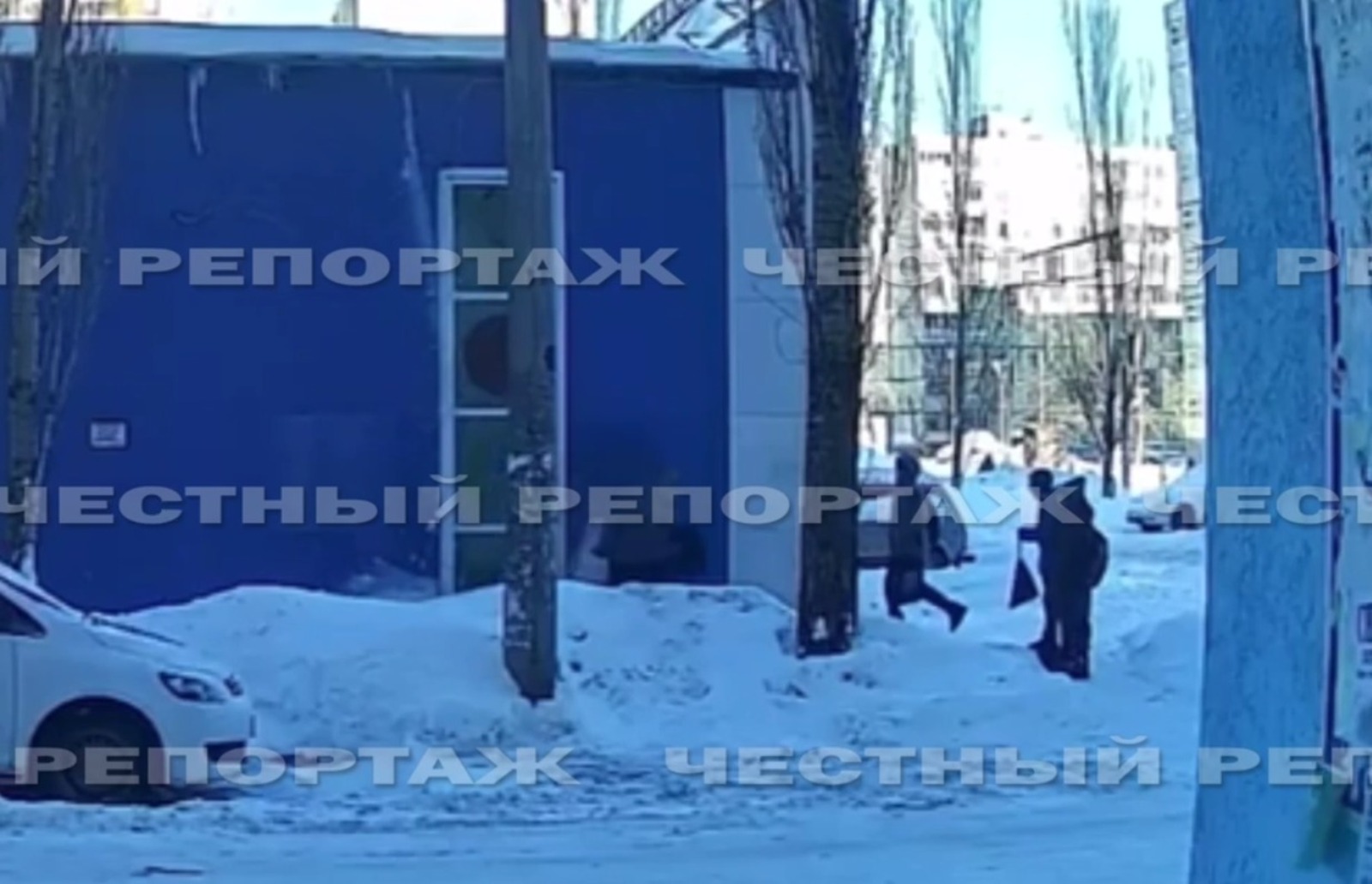 телеграм-канал «Честный репортаж», скриншот видео.