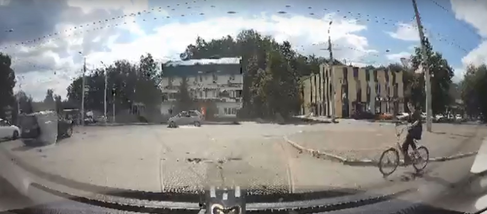 скриншот видео с vk отдела ГИБДД Уфы.