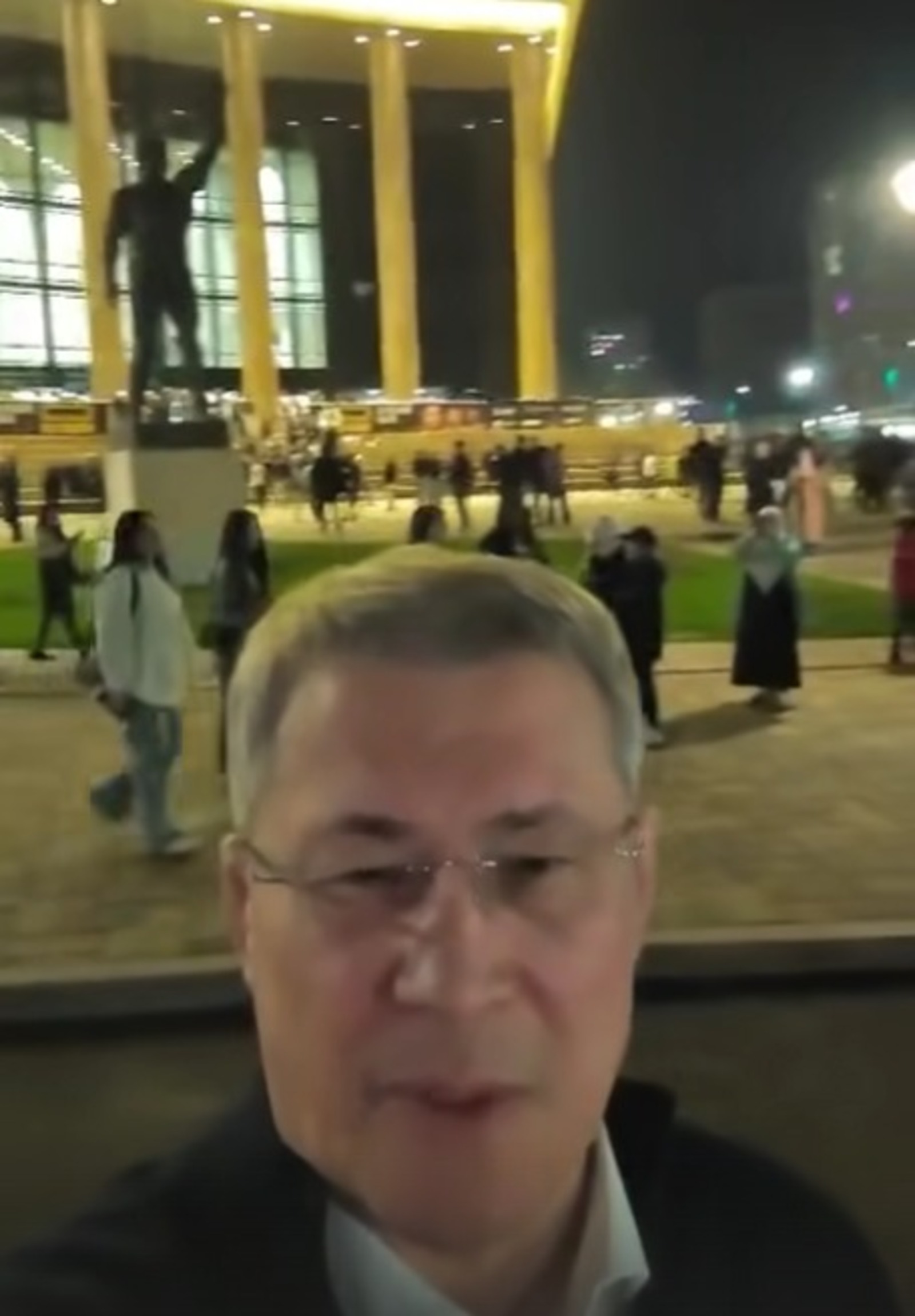 Vk, личная страница Радия Хабирова, скриншот видео.