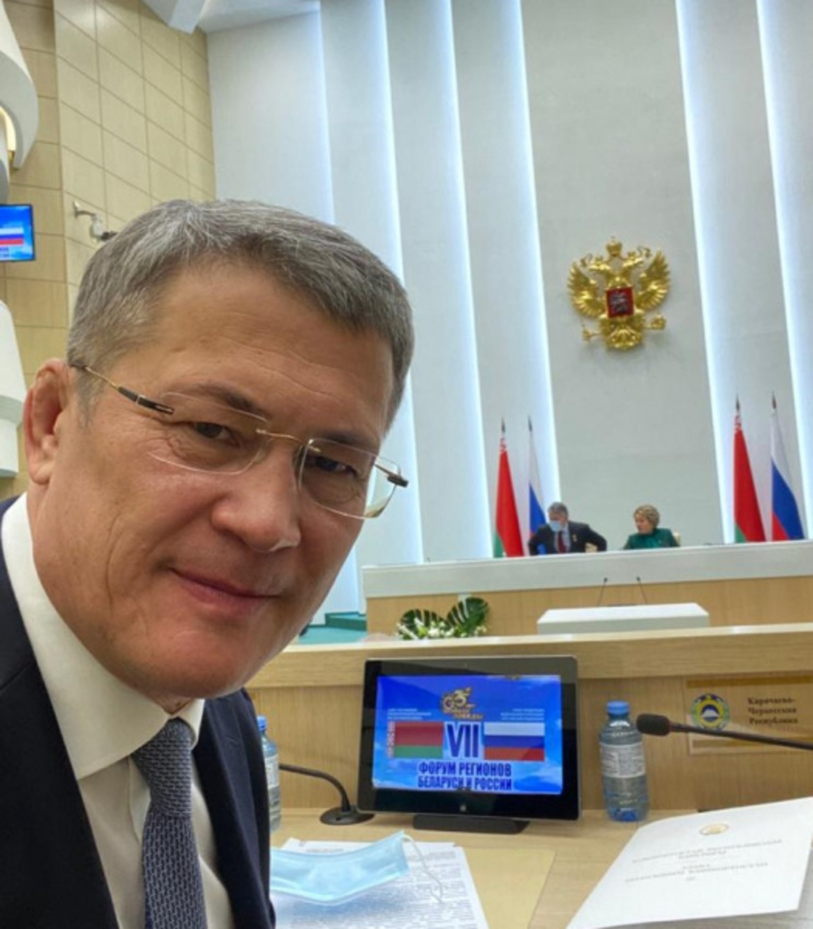 Фото со страницы Радия Хабирова в социальных сетях.