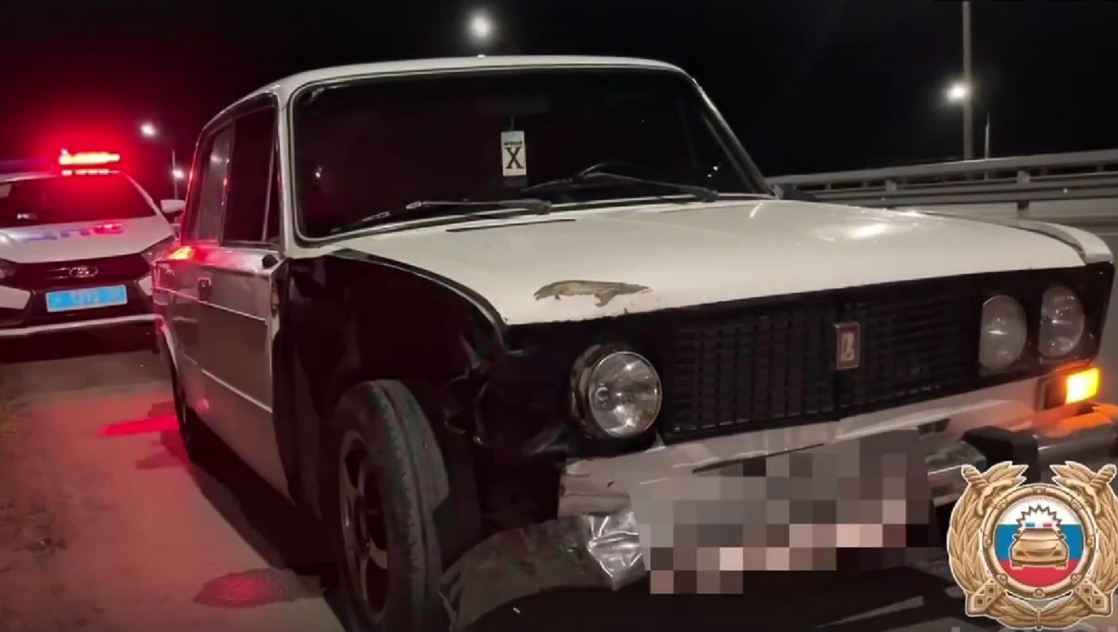 скриншот видео ГАИ Уфы.