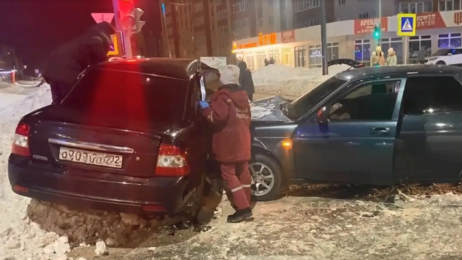 Скрин видео УГИБДД РБ.