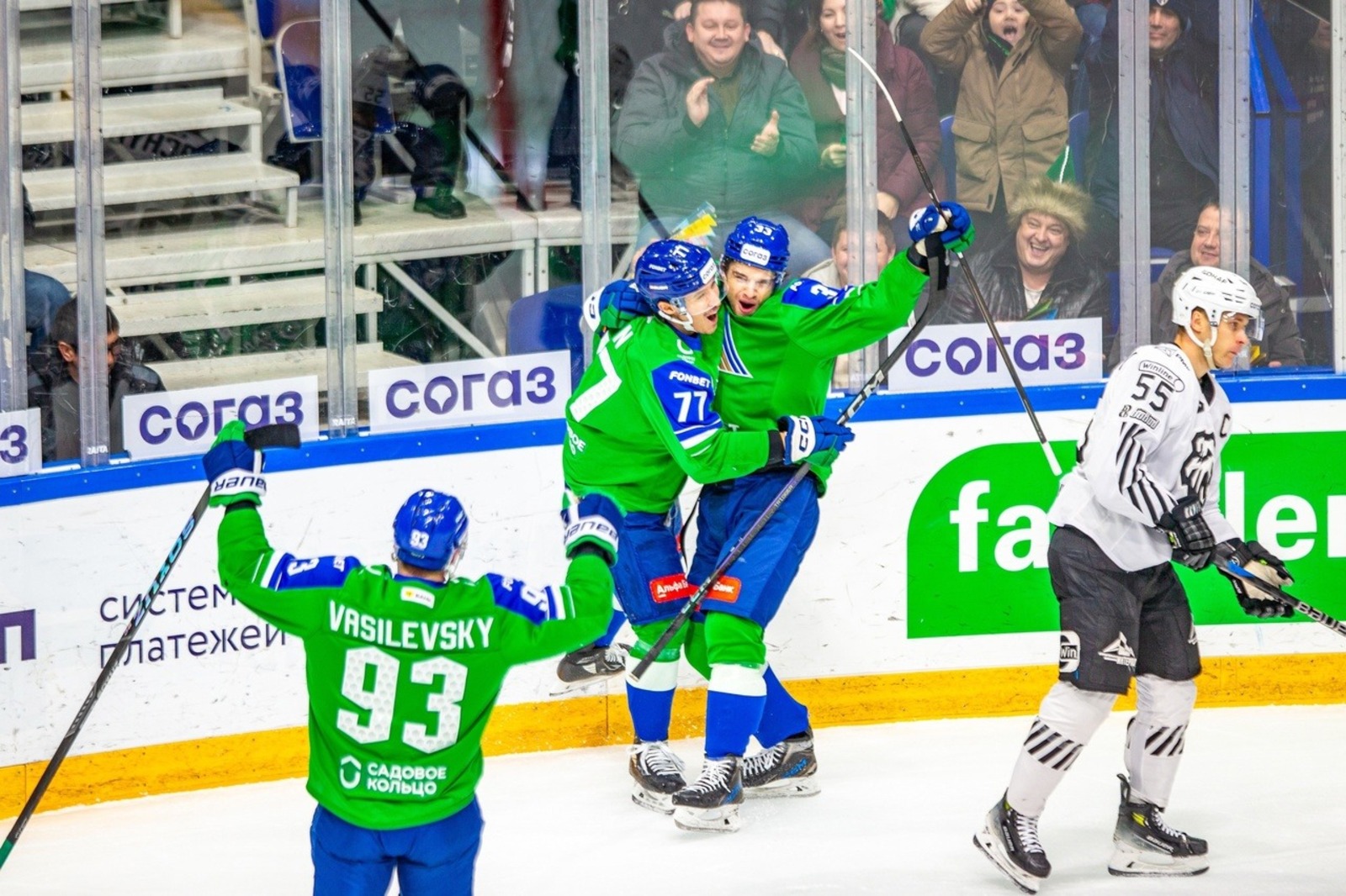 Vk, официальная группа ХК «Салават Юлаев».