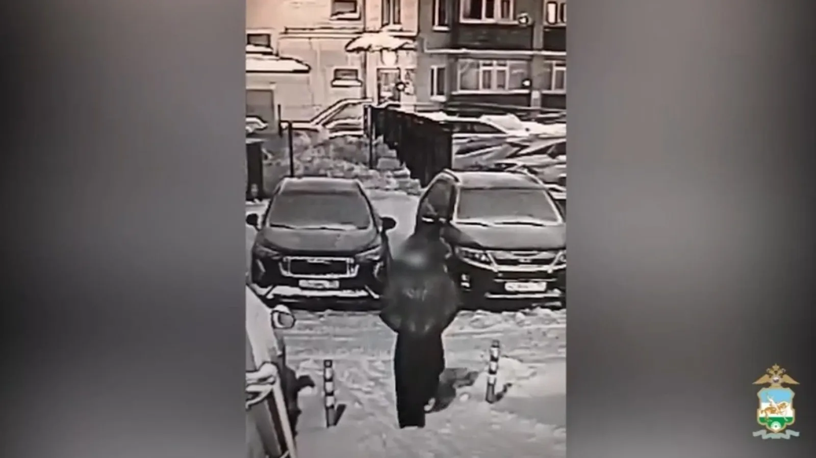 скриншот видео. отдел МВД России по Нефтекамску.
