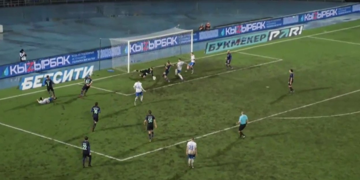 скриншот видео матча. скриншот видео матча.