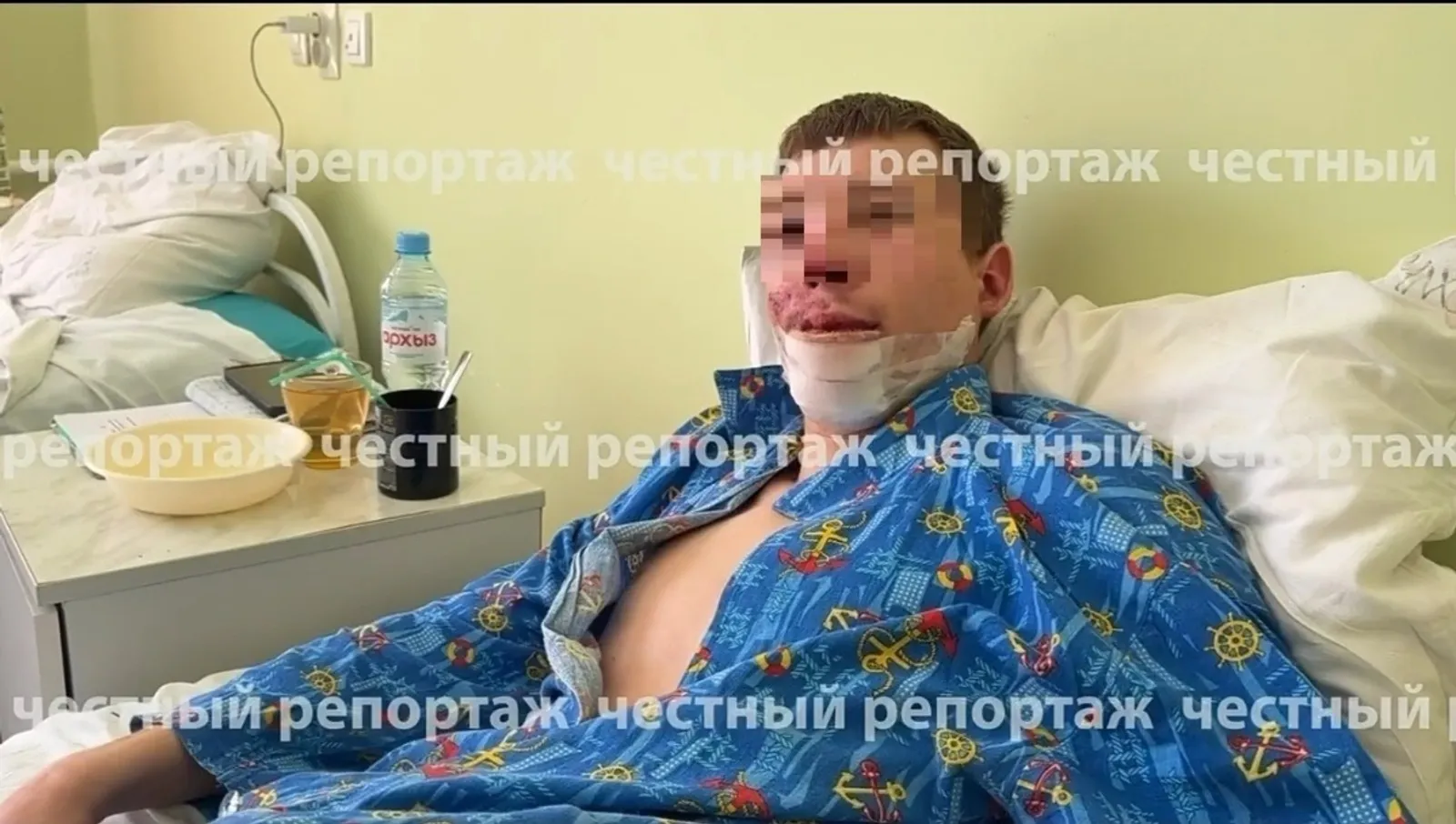телеграм-канал «Честный репортаж», скриншот видео. Telegram.