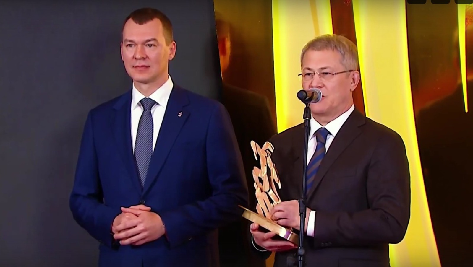 c личной страницы Радия Хабирова в соцсети, скриншот видео. c личной страницы Радия Хабирова в соцсети, скриншот видео.