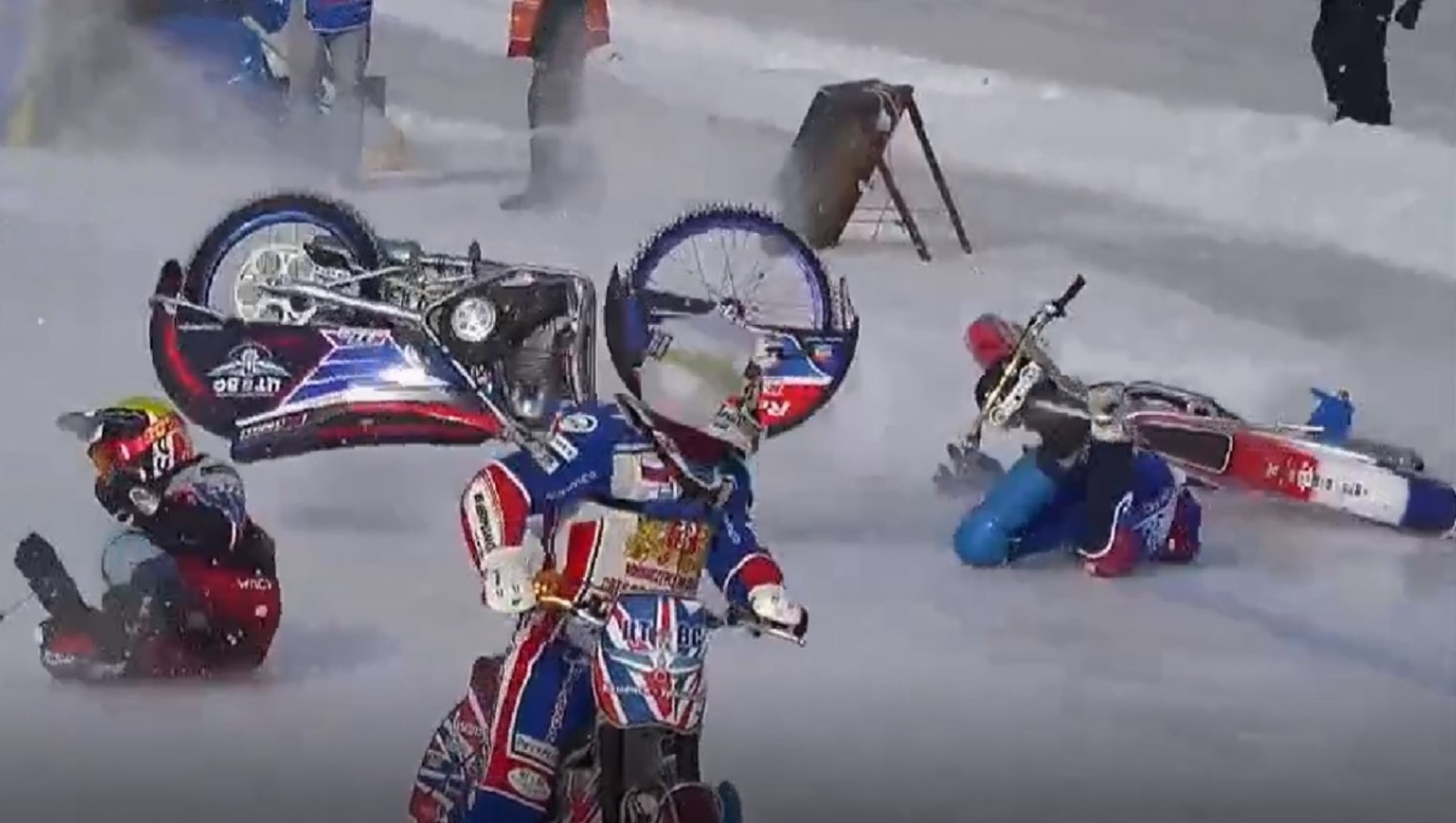 Телеграм-канал «Российский спидвей», скриншот видео.