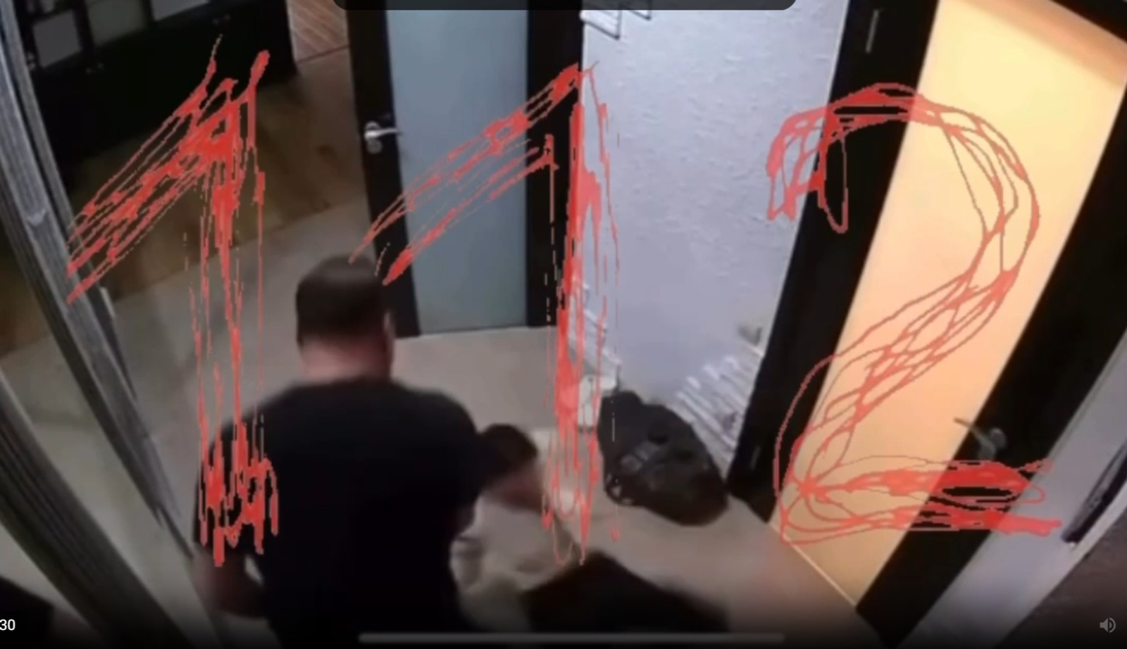 скриншот видео. ТГ-канал «Честный репортаж».