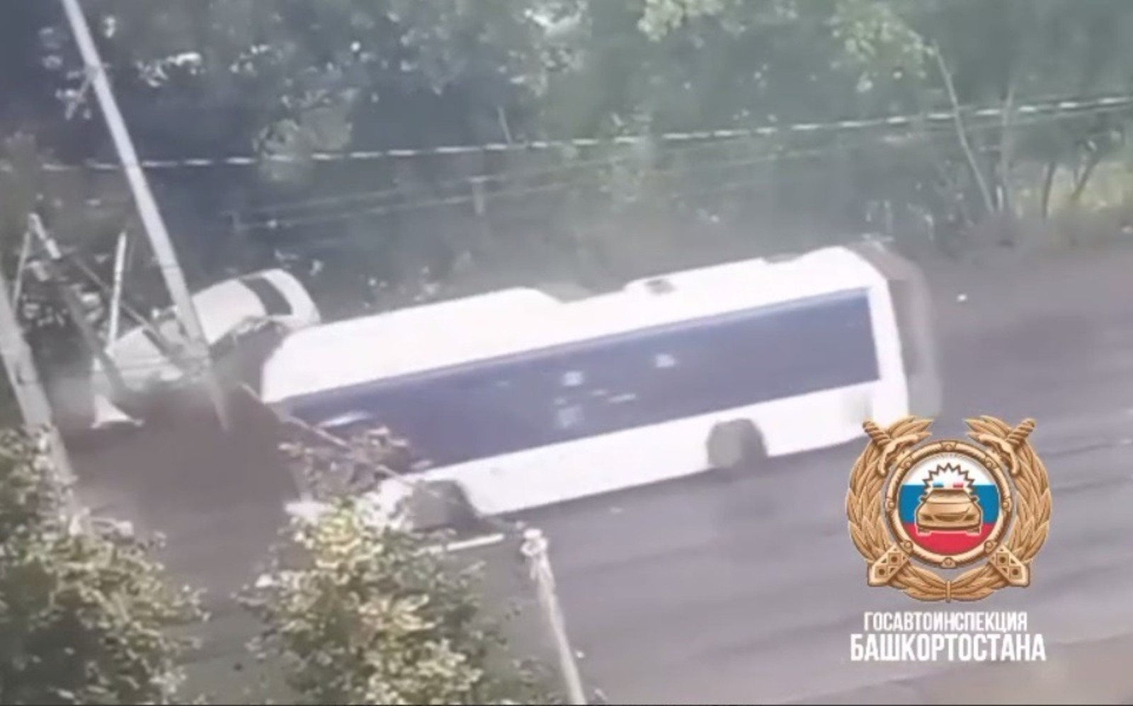 Госавтоинспекция РБ, скриншот видео. Telegram.