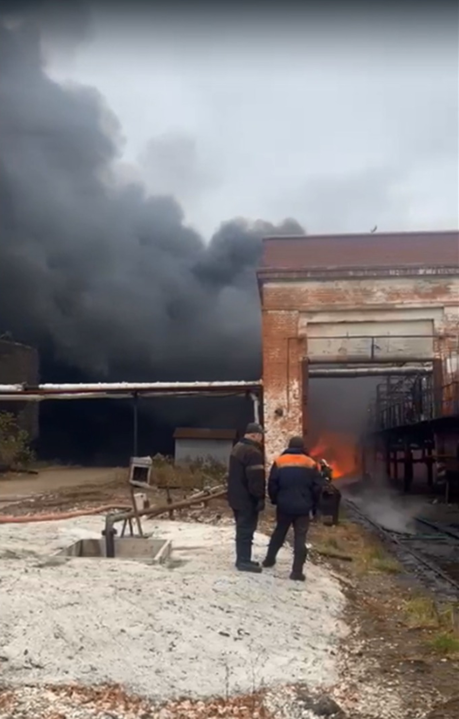 скриншот видео ГУ МЧС РФ по РБ.