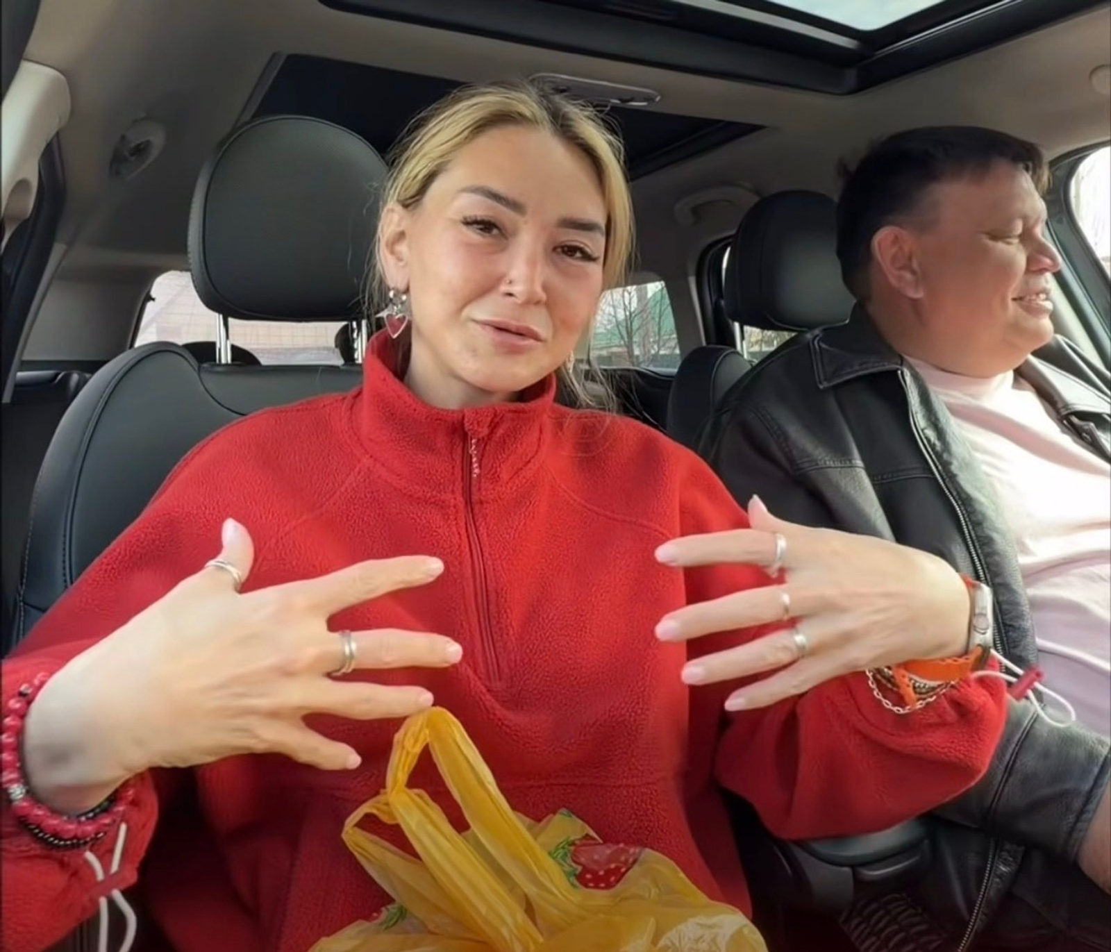 скриншот видео. личная страница Миляуши Шайхлисламовой.