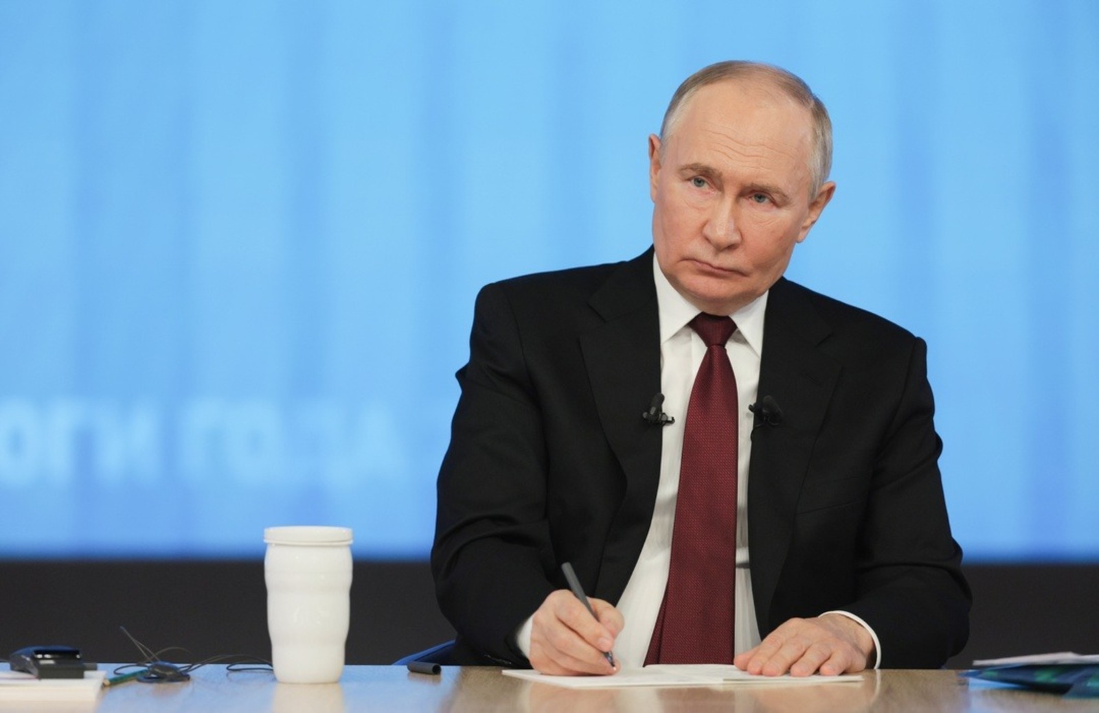 Vk, официальное сообщество программы «Итоги года с Владимиром Путиным».