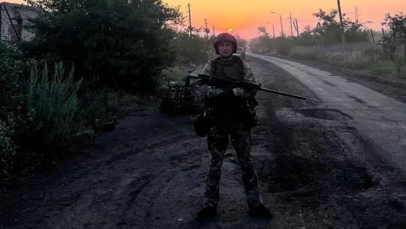 предоставлено Дмитрием Мамлиным. из личного архива бойца.